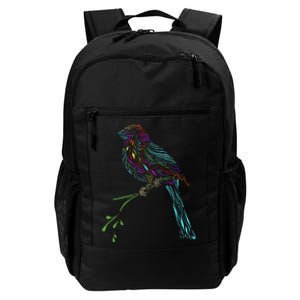 Birdwatcher Colourful Bird Watching Parrot Budgie Daily Commute Backpack