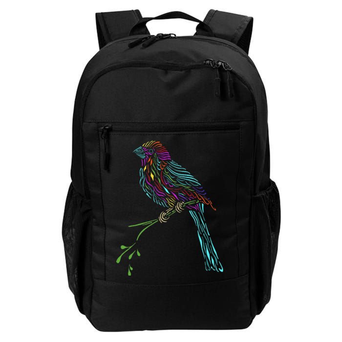 Birdwatcher Colourful Bird Watching Parrot Budgie Daily Commute Backpack