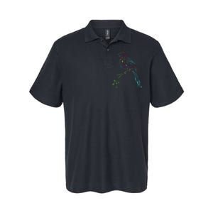 Birdwatcher Colourful Bird Watching Parrot Budgie Softstyle Adult Sport Polo