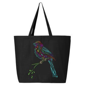 Birdwatcher Colourful Bird Watching Parrot Budgie 25L Jumbo Tote