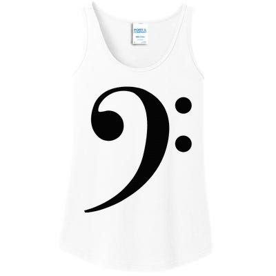 Bass Clef Ladies Essential Tank