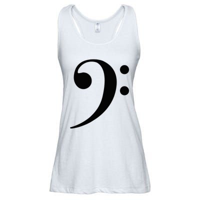 Bass Clef Ladies Essential Flowy Tank