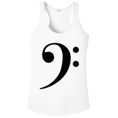 Bass Clef Ladies PosiCharge Competitor Racerback Tank