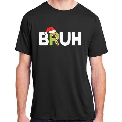 Bruh Christmas Adult ChromaSoft Performance T-Shirt