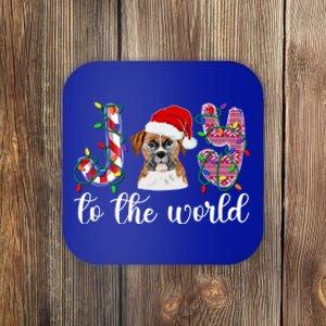 Boxer Christmas Boxer Dog Xmas Party Boxer Meaningful Gift Coaster