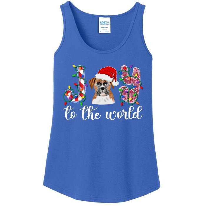 Boxer Christmas Boxer Dog Xmas Party Boxer Meaningful Gift Ladies Essential Tank