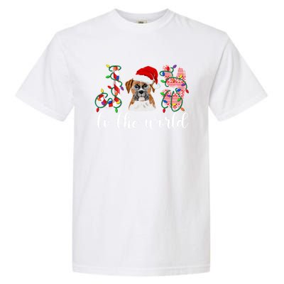 Boxer Christmas Boxer Dog Xmas Party Boxer Meaningful Gift Garment-Dyed Heavyweight T-Shirt