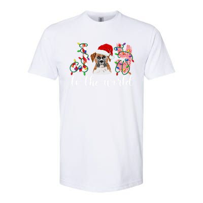 Boxer Christmas Boxer Dog Xmas Party Boxer Meaningful Gift Softstyle® CVC T-Shirt