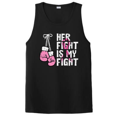 Breast Cancer Boxing Gloves Her Fight My Fight PosiCharge Competitor Tank