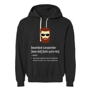 Beard Carpenter Garment-Dyed Fleece Hoodie