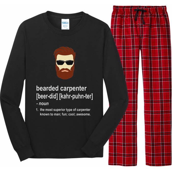 Beard Carpenter Long Sleeve Pajama Set