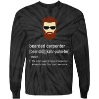 Beard Carpenter Tie-Dye Long Sleeve Shirt