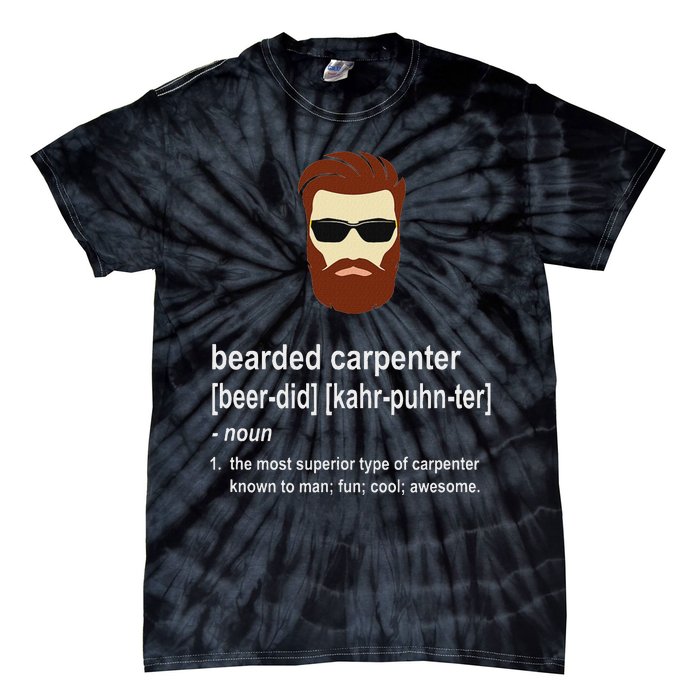 Beard Carpenter Tie-Dye T-Shirt