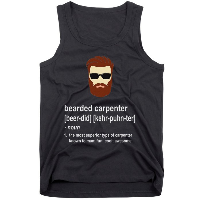 Beard Carpenter Tank Top