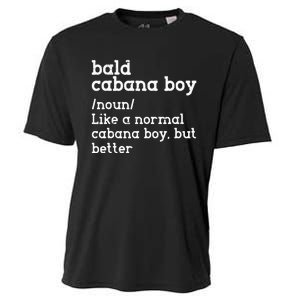 Bald Cabana Boy Definition Funny Humorous Cooling Performance Crew T-Shirt