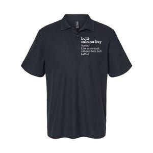 Bald Cabana Boy Definition Funny Humorous Softstyle Adult Sport Polo