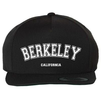 Berkeley California Wool Snapback Cap