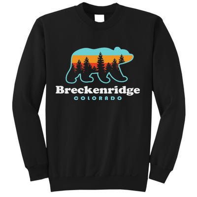 Breckenridge Colorado Bear Mountains Trees Sweatshirt