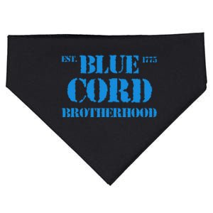 Blue Cord Brotherhood Est. 1775 Infantry Style USA-Made Doggie Bandana