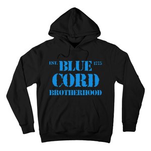 Blue Cord Brotherhood Est. 1775 Infantry Style Hoodie