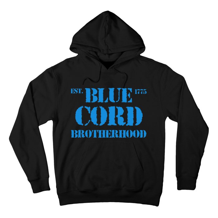 Blue Cord Brotherhood Est. 1775 Infantry Style Hoodie