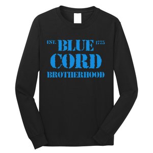 Blue Cord Brotherhood Est. 1775 Infantry Style Long Sleeve Shirt