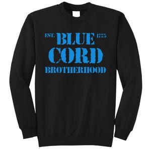 Blue Cord Brotherhood Est. 1775 Infantry Style Sweatshirt