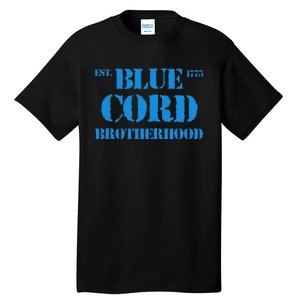 Blue Cord Brotherhood Est. 1775 Infantry Style Tall T-Shirt