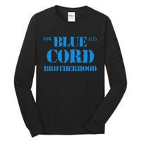 Blue Cord Brotherhood Est. 1775 Infantry Style Tall Long Sleeve T-Shirt