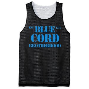 Blue Cord Brotherhood Est. 1775 Infantry Style Mesh Reversible Basketball Jersey Tank