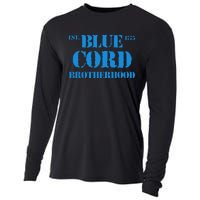 Blue Cord Brotherhood Est. 1775 Infantry Style Cooling Performance Long Sleeve Crew