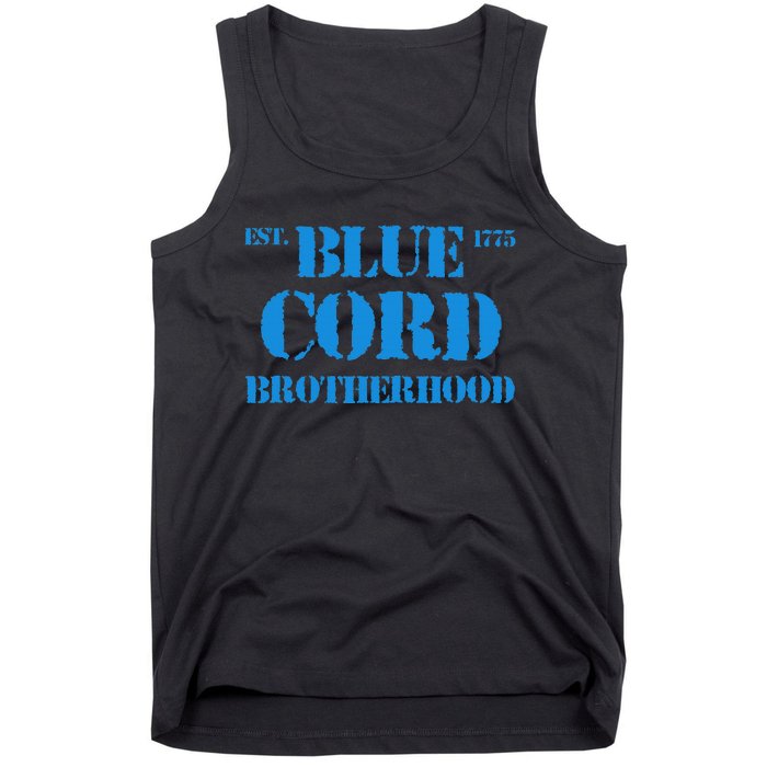 Blue Cord Brotherhood Est. 1775 Infantry Style Tank Top