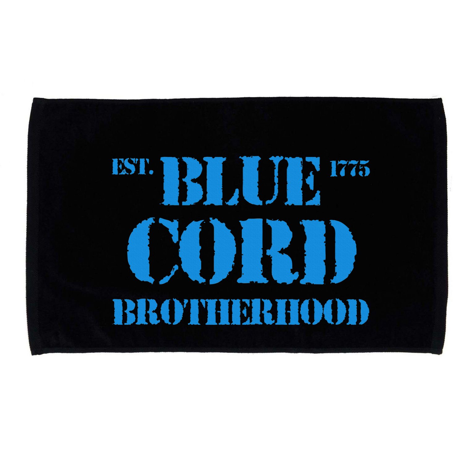 Blue Cord Brotherhood Est. 1775 Infantry Style Microfiber Hand Towel
