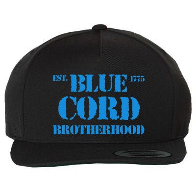 Blue Cord Brotherhood Est. 1775 Infantry Style Wool Snapback Cap