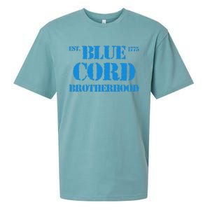 Blue Cord Brotherhood Est. 1775 Infantry Style Sueded Cloud Jersey T-Shirt