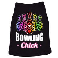 Bowler Chick Bowling Ball Leopard Art Bowling Doggie Tank