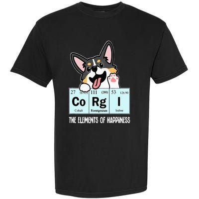 Black Corgi Garment-Dyed Heavyweight T-Shirt