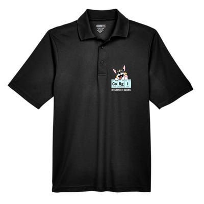 Black Corgi Men's Origin Performance Pique Polo