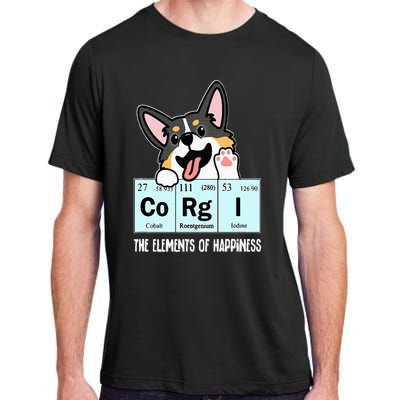 Black Corgi Adult ChromaSoft Performance T-Shirt