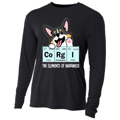 Black Corgi Cooling Performance Long Sleeve Crew