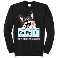 Black Corgi Tall Sweatshirt