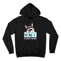 Black Corgi Tall Hoodie