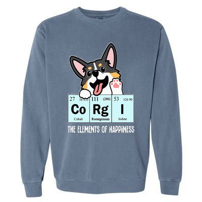 Black Corgi Garment-Dyed Sweatshirt