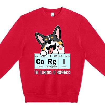 Black Corgi Premium Crewneck Sweatshirt