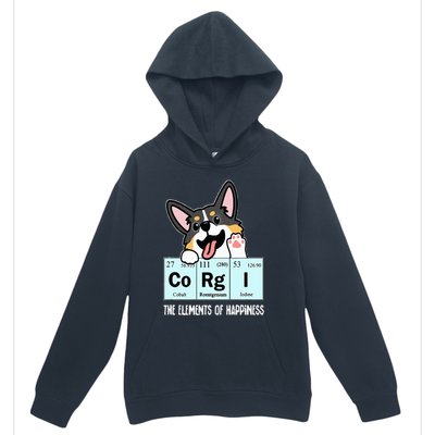 Black Corgi Urban Pullover Hoodie