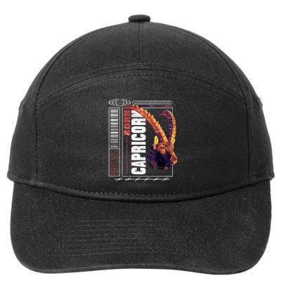 Born Capricorn 7-Panel Snapback Hat