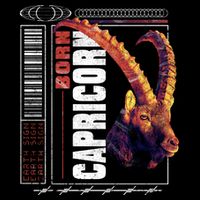 Born Capricorn Drawstring Bag