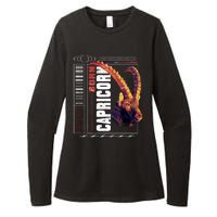 Born Capricorn Womens CVC Long Sleeve Shirt