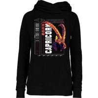 Born Capricorn Womens Funnel Neck Pullover Hood