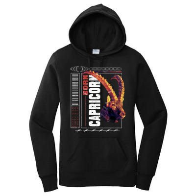 Born Capricorn Women's Pullover Hoodie